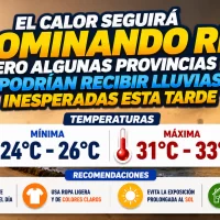 El clima para Republica Dominicana hoy: El calor seguirá dominando, pero algunas provincias podrían recibir lluvias inesperadas esta tarde