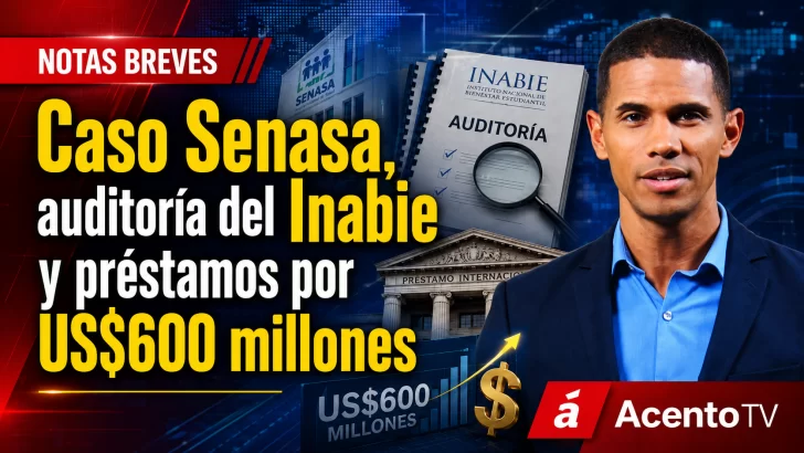 Caso Senasa, auditoría del Inabie y préstamos por US$600 millones