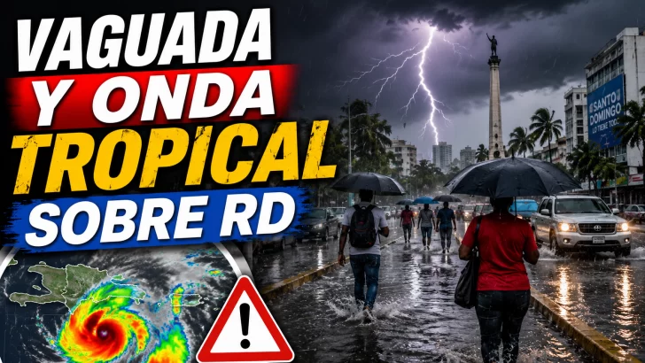 Vaguada y onda tropical regirán el pronóstico del tiempo para el resto de hoy mañana y pasado mañana