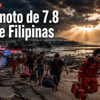 Terremoto de 7.8 sacude Filipinas y activa alerta de tsunami