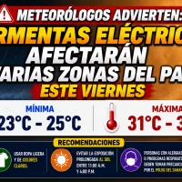 El clima para Republica Dominicana hoy: Meteorología advierte tormentas eléctricas afectarán varias zonas del país este viernes