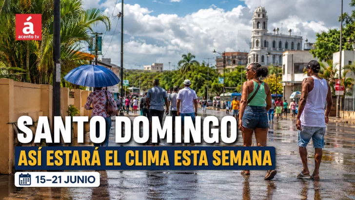 ¿Cuándo lloverá más en Santo Domingo? Pronóstico del tiempo completo del 15 al 21 de junio ¿Cuándo lloverá más en Santo Domingo? Pronóstico del tiempo completo del 15 al 21 de junio