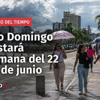 El tiempo será cambiante en Santo Domingo: este es el pronóstico para la semana del 22 al 28 de junio