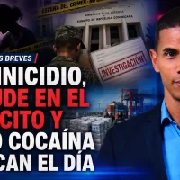 Feminicidio, fraude en el Ejército y caso cocaína marcan el día