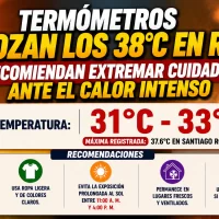 El clima para Republica Dominicana hoy: Termómetros rozan los 38°C recomiendan extremar cuidados ante el calor intenso