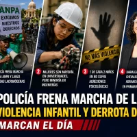 Policía frena marcha de la ANPA, violencia infantil y derrota de Espaillat marcan el día