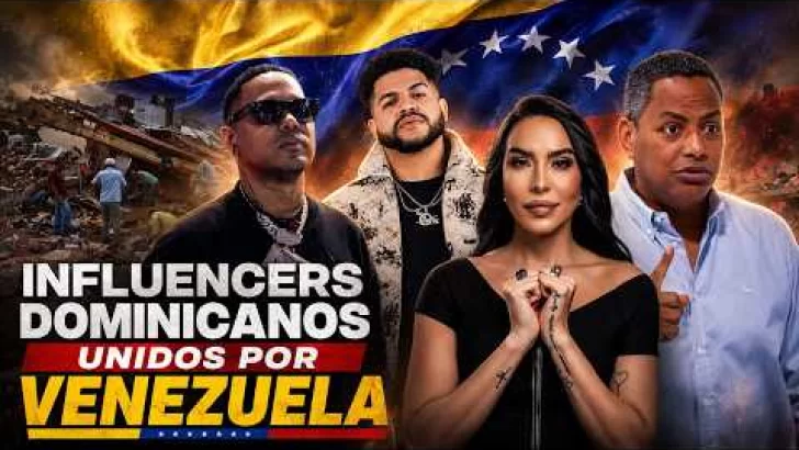 SANTIAGO MATIAS, JESSICA PEREYRA, LUINNY Y BOLI SUMAN AYUDA A VENEZUELA