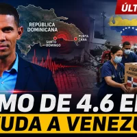 Sismo de 4.6 en RD y ayuda dominicana por terremotos en Venezuela