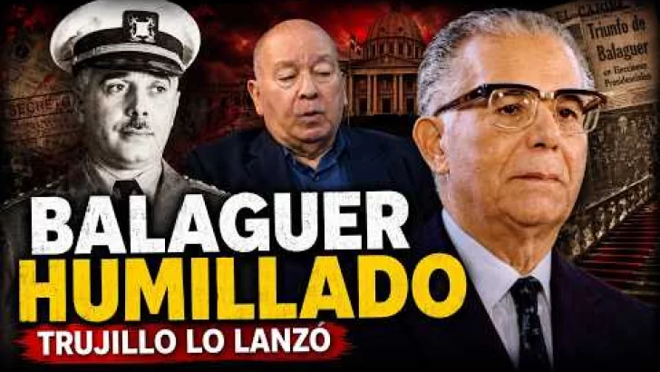 Trujillo lanzó a Balaguer por una escalera: secretos de la dictadura revelados