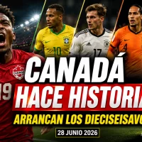 Mundial 2026: Canadá hace historia y Brasil, Alemania y Países Bajos salen a escena
