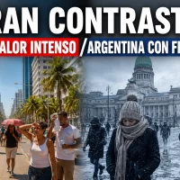 Sigue el calor a pesar de una Vaguada y onda tropical que cambiarán el tiempo en RD este fin de semana. En contraste con el frío en Argentina