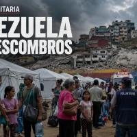 Venezuela bajo escombros: refugio, rescate y tensión