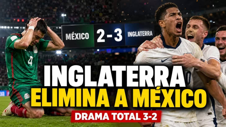 Mundial de fútbol 2026: México cae ante Inglaterra y con lágrimas se despide del Mundial