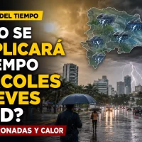 Pronóstico del tiempo en República Dominicana: Cómo una Vaguada y onda tropical complicarán las condiciones de mañana y el jueves. Además el pronostico en el mundo