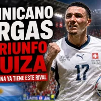 Dominicano Rubén Vargas da el triunfo a Suiza ante Colombia en los penales. Argentina ya sabe con quién se juega la vida en los cuartos de final