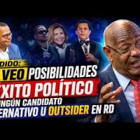 Cándido: “No veo posibilidades de éxito político a ningún candidato alternativo u outsider en RD”