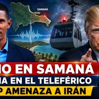 Sismo en Samaná, alarma en el Teleférico y Trump amenaza a Irán