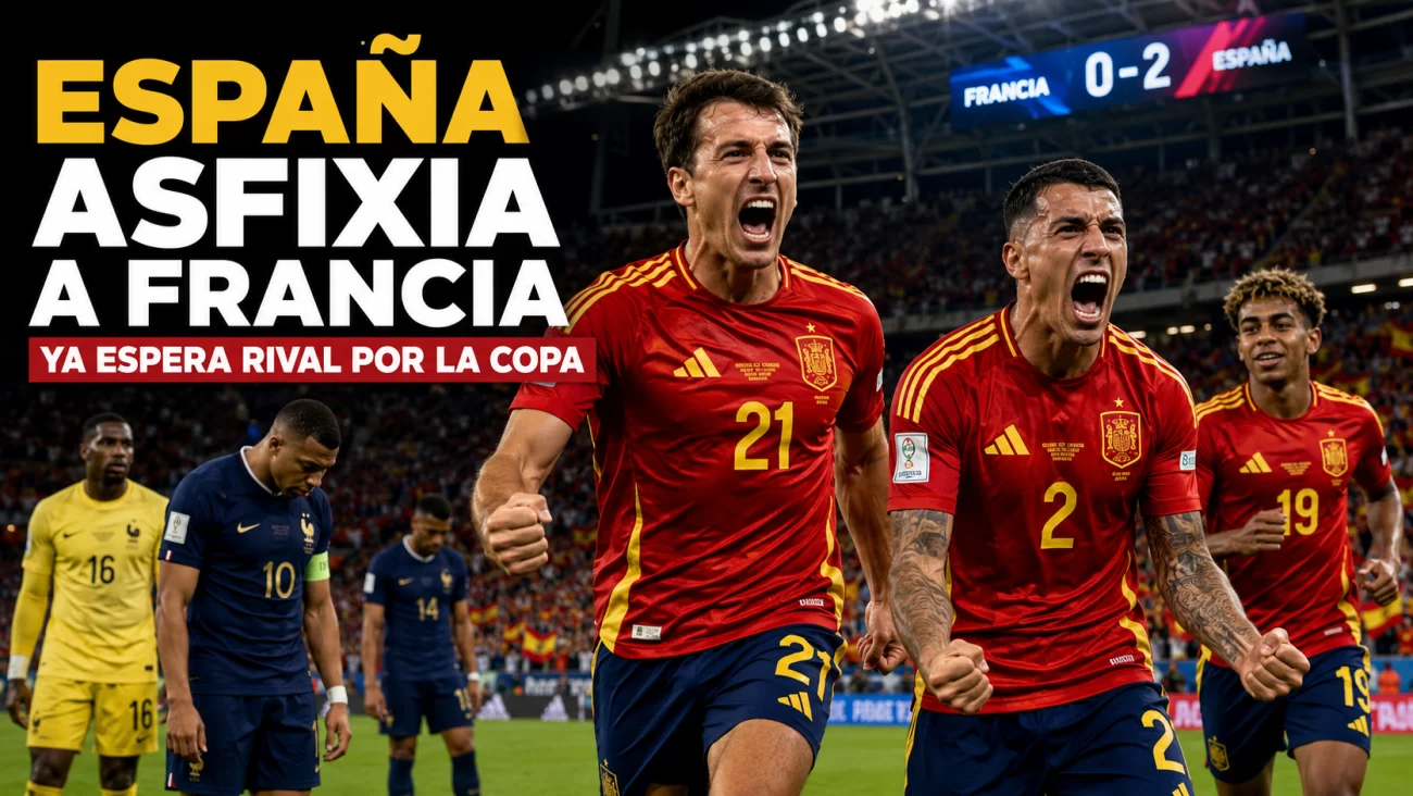 España anula a Mbappé y se instala en la final