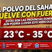 El clima para Republica Dominicana hoy: El polvo del Sahara vuelve con fuerza estas son las provincias donde aún podría llover