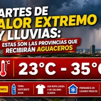 El clima hoy para Republica Dominicana: Lluvias regresan con fuerza vaguada afectará el Gran Santo Domingo y otras provincias.