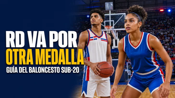 RD va por otra medalla: guía del baloncesto en Santo Domingo 2026