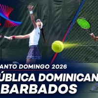 Santo Domingo JCC2026: República Dominicana y Barbados se enfrentaron en tenis