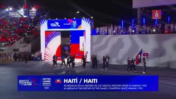 Haití se hace presente en los JCC Santo Domingo 2026