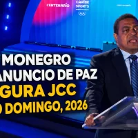 José Monegro presidente del Comité Organizador de los XXV JCC Santo Domingo, 2026