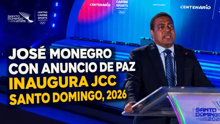 José Monegro presidente del Comité Organizador de los XXV JCC Santo Domingo, 2026