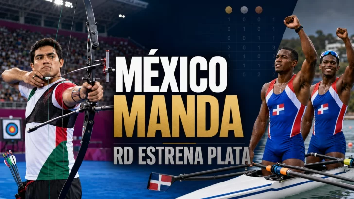 México manda; RD estrena plata en Santo Domingo 2026