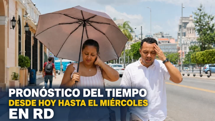 ¿Habrá más lluvias en RD durante las próximas 48 horas? Pronóstico del tiempo desde hoy hasta el miércoles 29 de julio