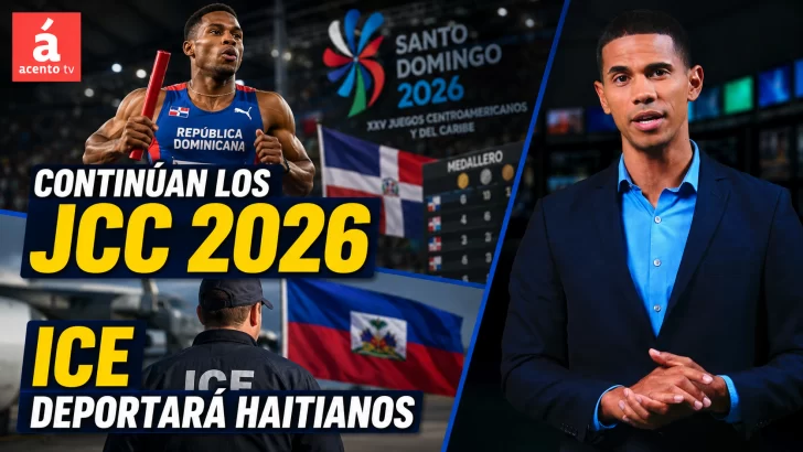 Continúan las competencias de los JCC2026 y el ICE deportará miles de haitianos