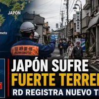 Japón sufre fuerte terremoto y RD registra nuevo temblor