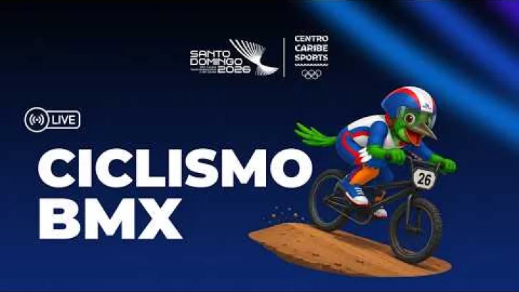 Juegos Centroamericanos y del Caribe 2026: LIVE CICLISMO BMX RACING INDIVIDUAL CONTRARELOJ SANTO DOMINGO 2026