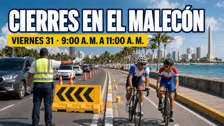 JCC 2026: cómo evitar los cierres del Malecón de Santo Domingo desde el 31 de julio