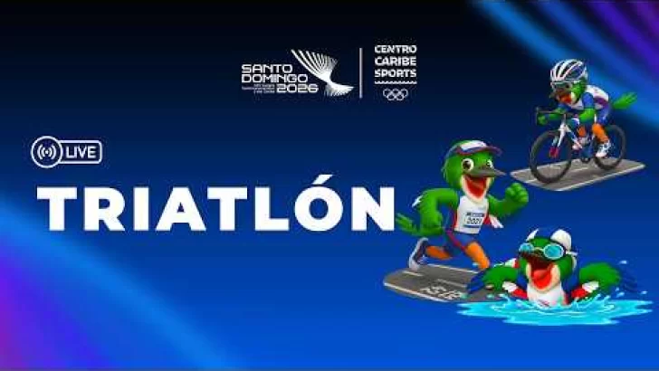 Juegos Centroamericanos y del Caribe 2026: LIVE TRIATLÓN INDIVIDUAL MASCULINO SANTO DOMINGO 2026