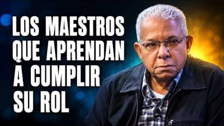 Cuestiona la Consulta Nacional por la Educación y pide a los maestros que aprendan a cumplir su rol