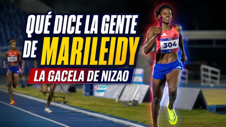 Marileidy Paulino corre hoy a las 6:45 pm. Qué opina la gente de “La Gacela de Nizao”