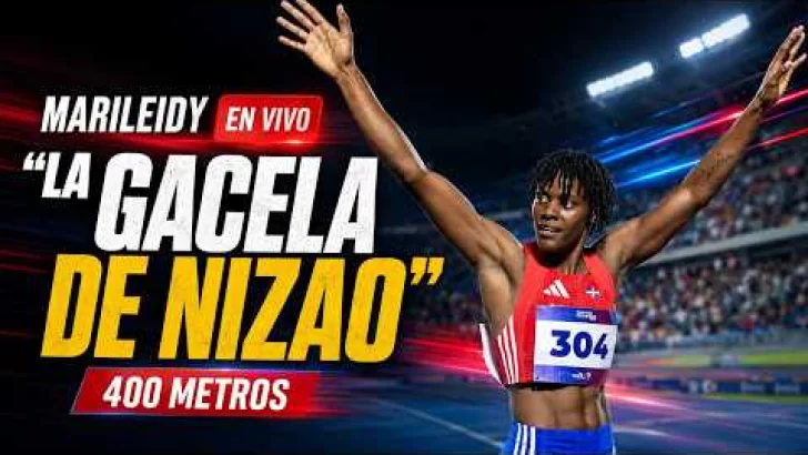 Marileidy “La Gacela de Nizao” defiende su corona en los 400 metros