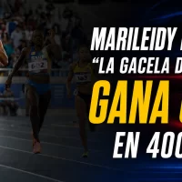 ¡En VIVO! Marileidy, “La Gacela de Nizao”, gana oro en la gran final, 400 metros planos femenino