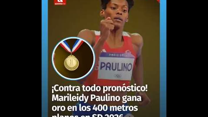 Marileidy Paulino gana oro en los 400 metros planos en SD 2026
