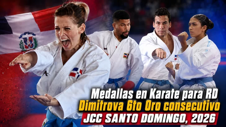 La hazaña de los Dominicanos en Karate; María Dimitrova suma su 6to oro seguidos en los JCC2026