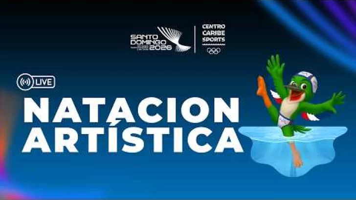 Juegos Centroamericanos y del Caribe 2026: LIVE NATACION ARTISTICASOLO LIBRE FEMENINO FINAL SANTO DOMINGO 2026