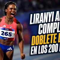 Liranyi Alonso reina en 100 y 200 metros en Santo Domingo