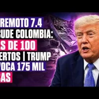 TERREMOTO 7.4 SACUDE COLOMBIA: MÁS DE 100 MUERTOS | TRUMP REVOCA 175 MIL VISAS