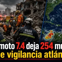 Aumenta el número de muertos a 254 en Colombia por el sismo de 7.4; Atlántico en alerta meteorológica, cómo afecta el RD y el Caribe (actualizado a las 3:20 pm)