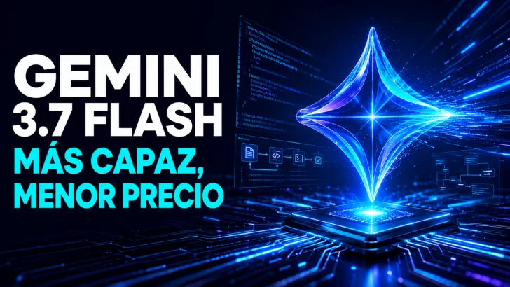 Gemini 3.7 Flash: Google mejora su IA y baja el precio