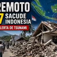 Terremoto M7.7 sacude Indonesia; cancelan alerta de tsunami. Vigilancia en el Atlántico