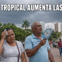 Onda tropical traerá fuertes lluvias a RD este domingo