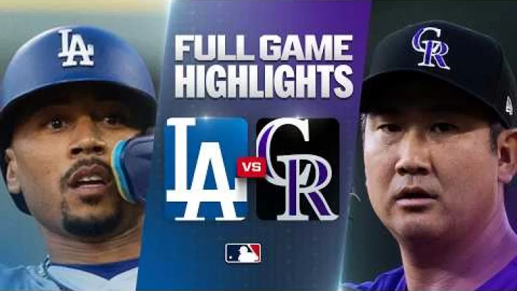 MLB Resultados: highlights y resumen de los partidos | DODGERS vs. ROCKIES: Official Full Game Highlights August 17 | 2026 MLB Season